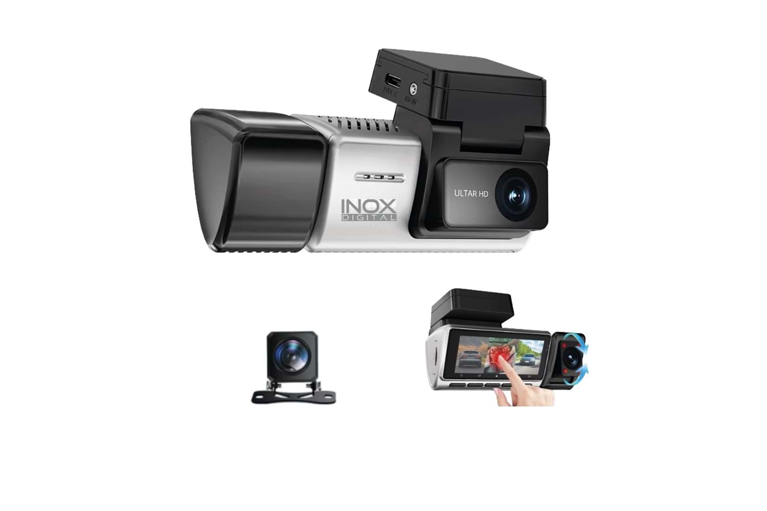 INOX-X603 3 KANAL 2K DAHCAM ( 40 KOLİSİ )