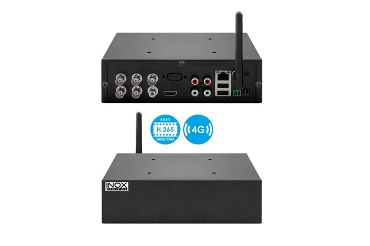 INOX-3405 XMEYE 4 KANAL MOBİL DVR