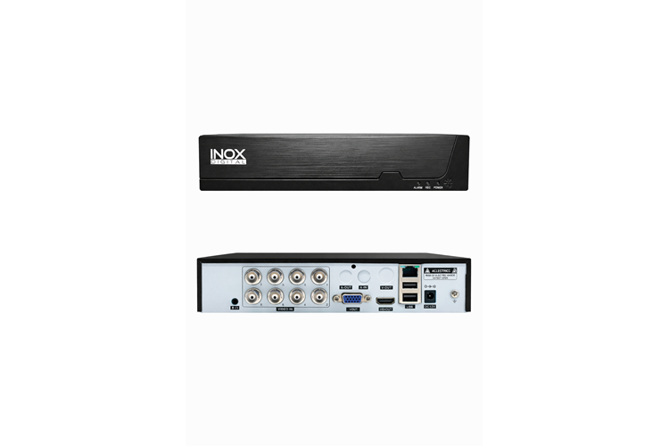 INOX-5008AHDVR 8 KANAL AHD P6SPRO DVR (KOLİ 10 ADET)