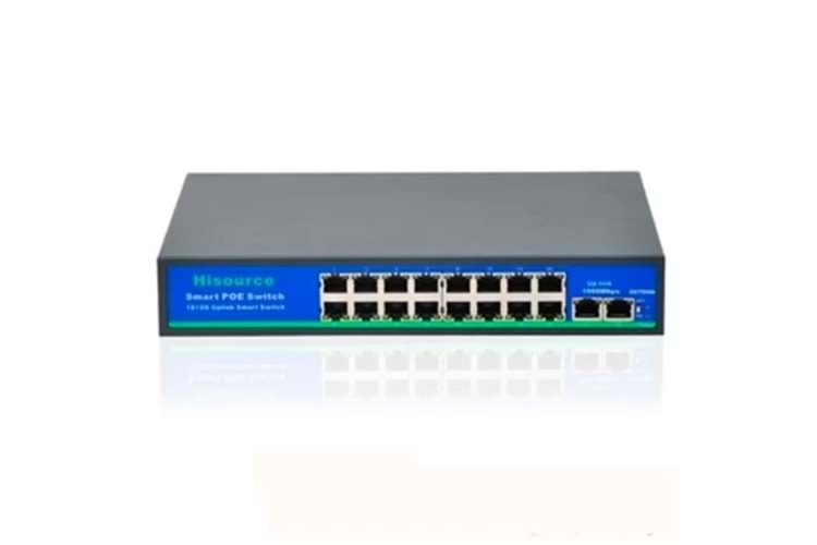 İNOX-F1620GBL 16 PORT POE SWICH