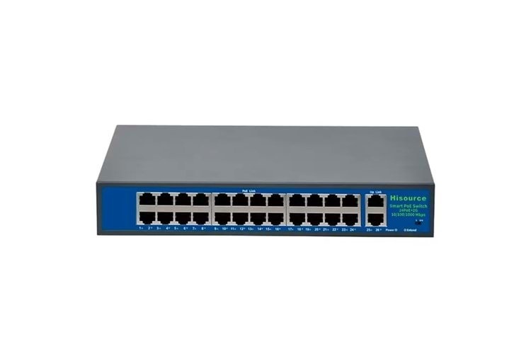 INOX-F2420GBL 24 PORT POE SWITCH