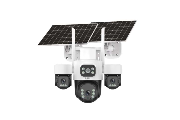 INOX-X13 3LENS 4G ESİM SOLAR KAMERA (KOLİ 12 ADET )