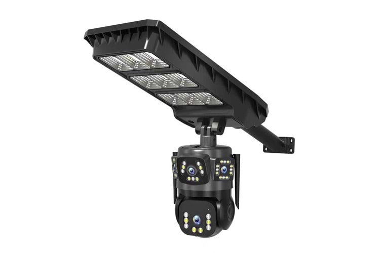 INOX-X18 DUAL LENS SOLAR LAMBA ESİM 4G KAMERA (KOLİ 6 ADET)