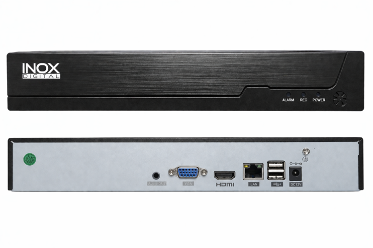 INOX-X536N 36CH HİEASY NVR KAYIT CİHAZI